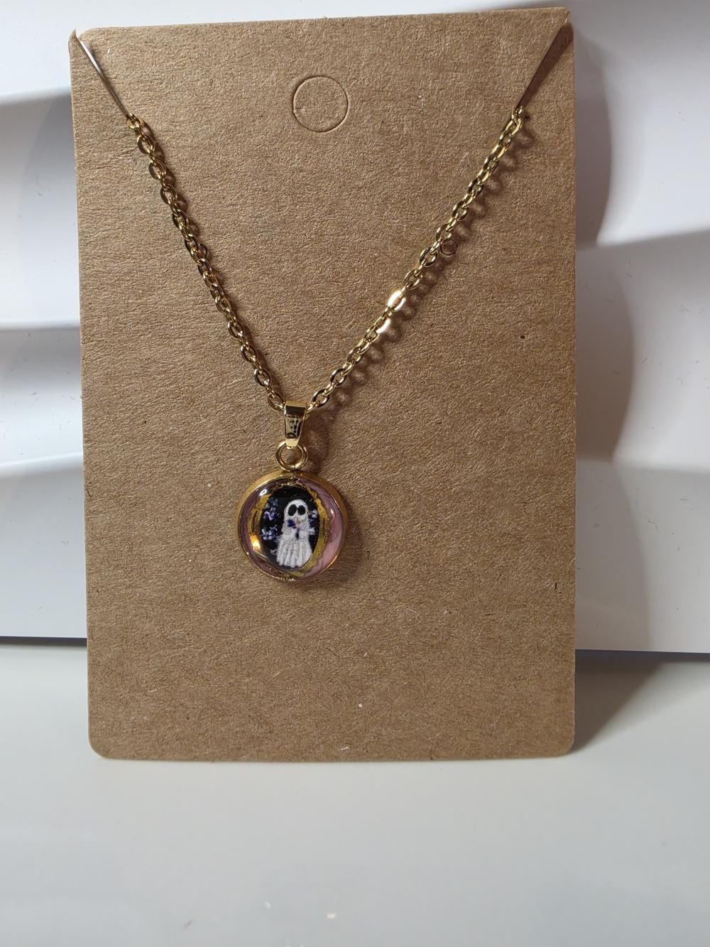 Handmade Necklace - Ghost